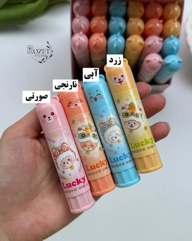 چسب ماتیکی ۹ گرم طرح LUCKY برند TOCHAIN