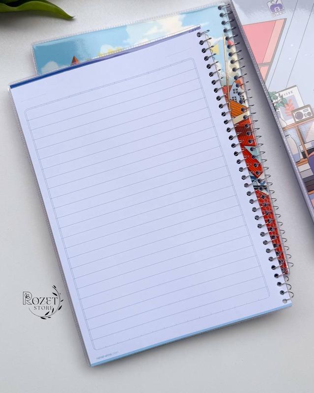 دفتر ۶۰ برگ مجلد دخترانه نوجوان