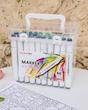 ماژیک دو سر براش و تخت ۶۰ رنگ ZUIXUA مدل Marker Smooth 