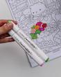 ماژیک دو سر براش و تخت ۶۰ رنگ ZUIXUA مدل Marker Smooth 