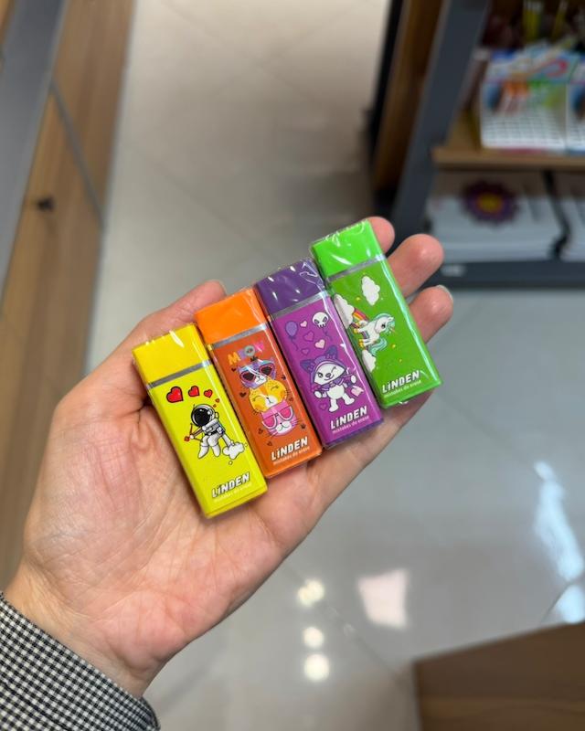 پاک کن رنگی سایز بزرگ لیندن
