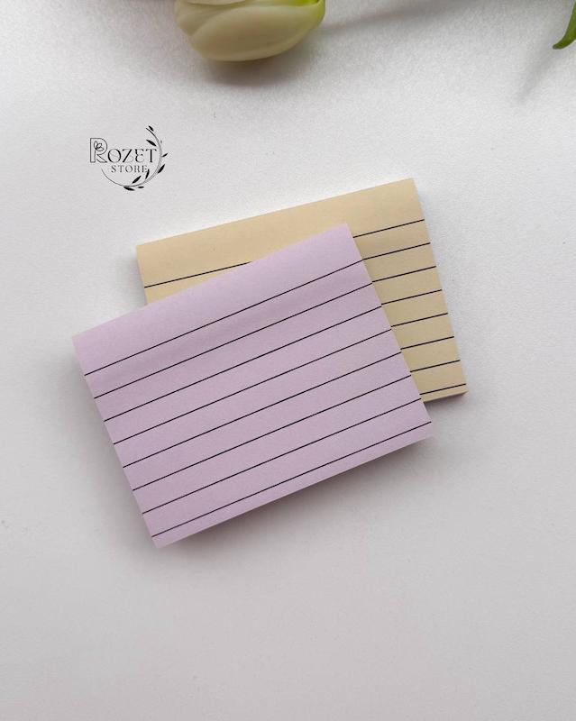 استیک نوت SF سایز کوچک موراندی ( یادداشت چسبدار )
