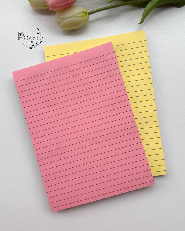 استیک نوت SF سایز A5 پاستل ( یادداشت چسبدار ) 