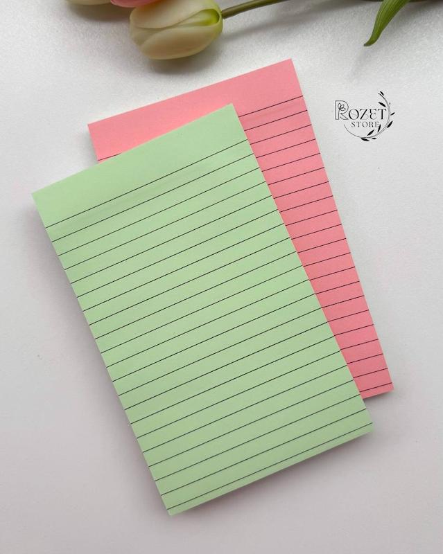 استیک نوت SF سایز B6 پاستل ( یادداشت چسبدار ) 