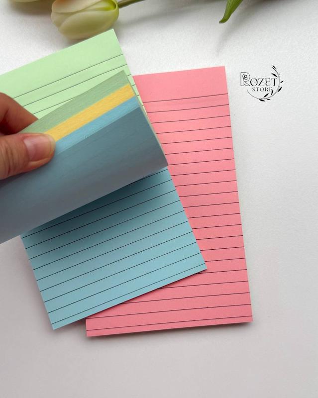 استیک نوت SF سایز B6 پاستل ( یادداشت چسبدار ) 