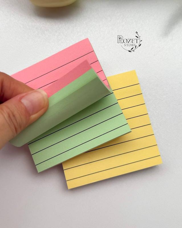 استیک نوت SF سایز کوچک پاستل ( یادداشت چسبدار )