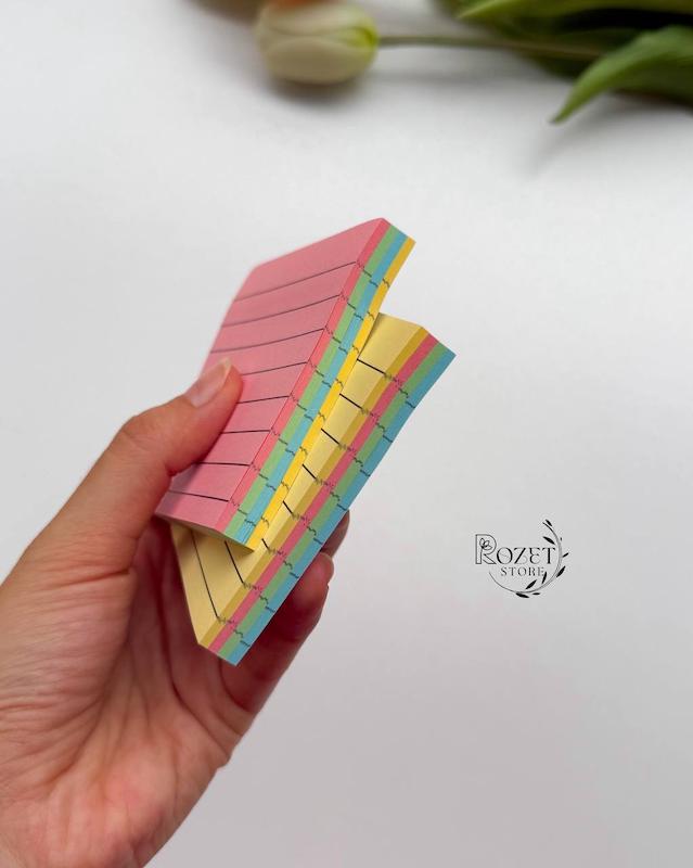 استیک نوت SF سایز کوچک پاستل ( یادداشت چسبدار )
