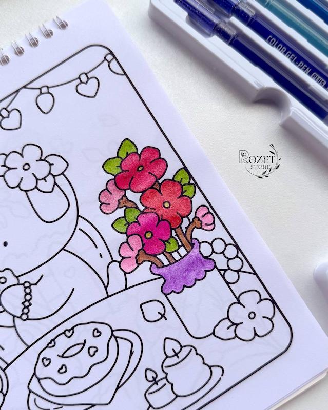 خودکار ژله‌ای ۲۴ رنگ لانگو مدل شاین(مناسب نقاشی و نوشتن)