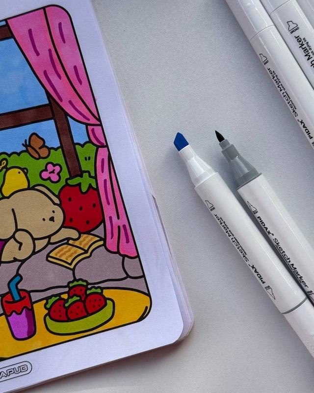 ماژیک ۶۰ رنگ راندو پیداکس (جعبه طلقی)
