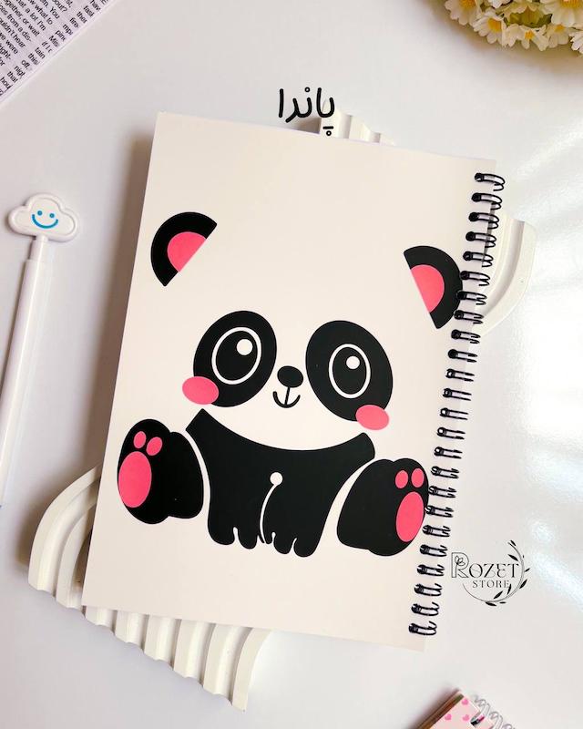 دفتر ۸۰ برگ سیمی خط دار فانتزی 