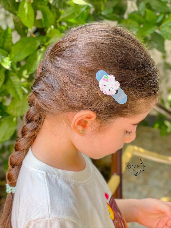 گیره مو انبری کریستالی خرگوش