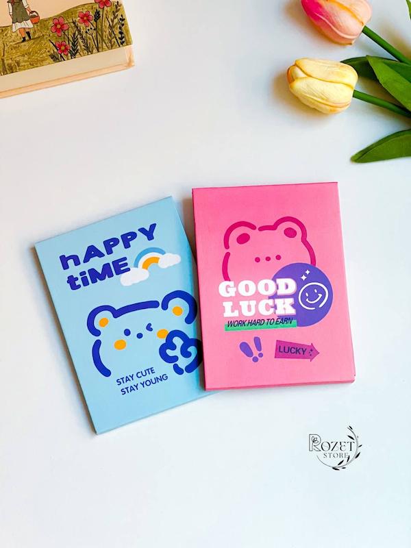 آینه کتابی طرح دار رنگی