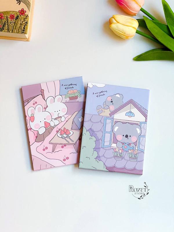 آینه کتابی طرح حیوانات