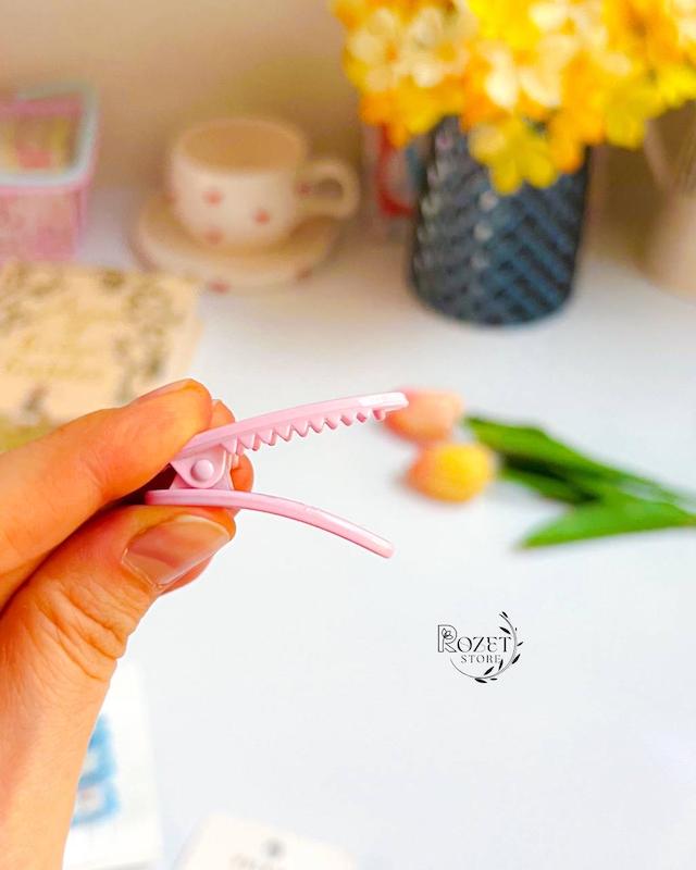 گیره مو انبری تدی کیوت(پک ۳ عددی)