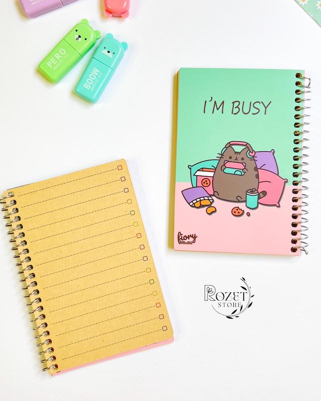 دفترچه کرافت گربه