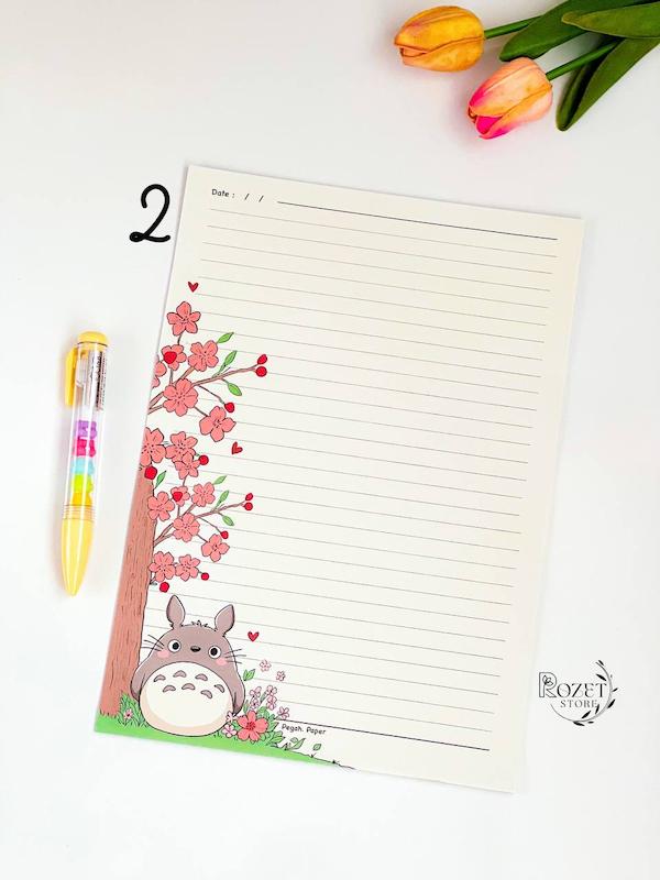 برگه A4 طرح دار فانتزی 