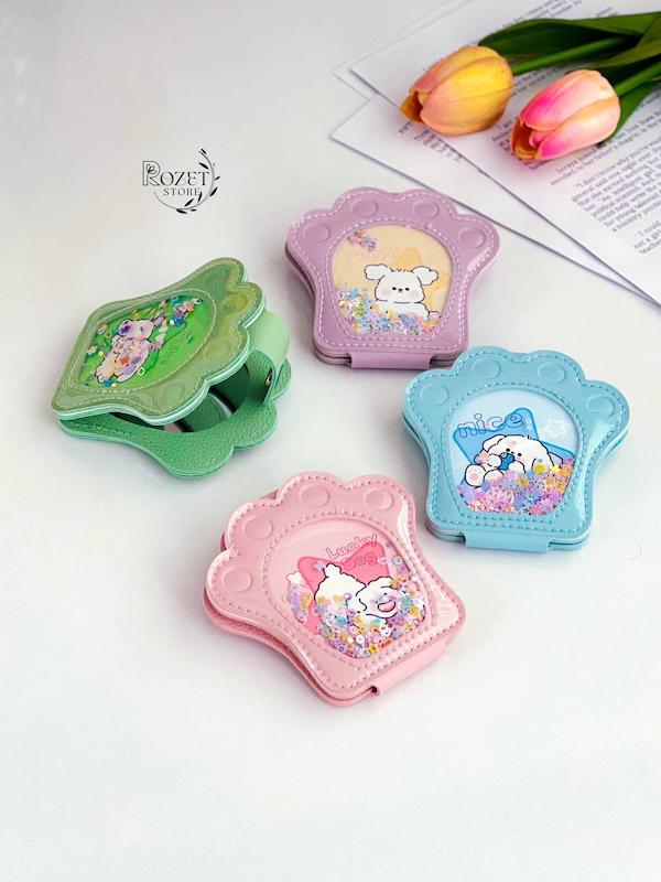 آینه چرمی پنجه 