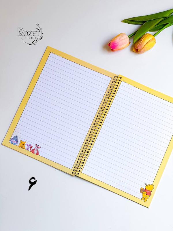 دفتر ۴۰ برگ حاشیه دار 