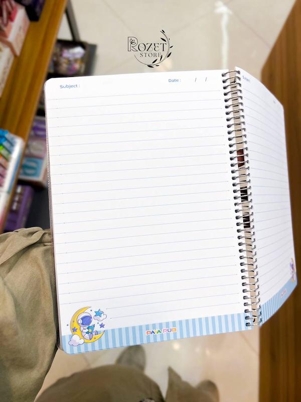دفتر ۱۰۰ برگ حاشیه دار مجلد پایا