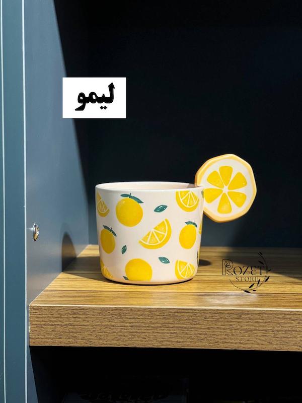 ماگ طرح میوه کیوت