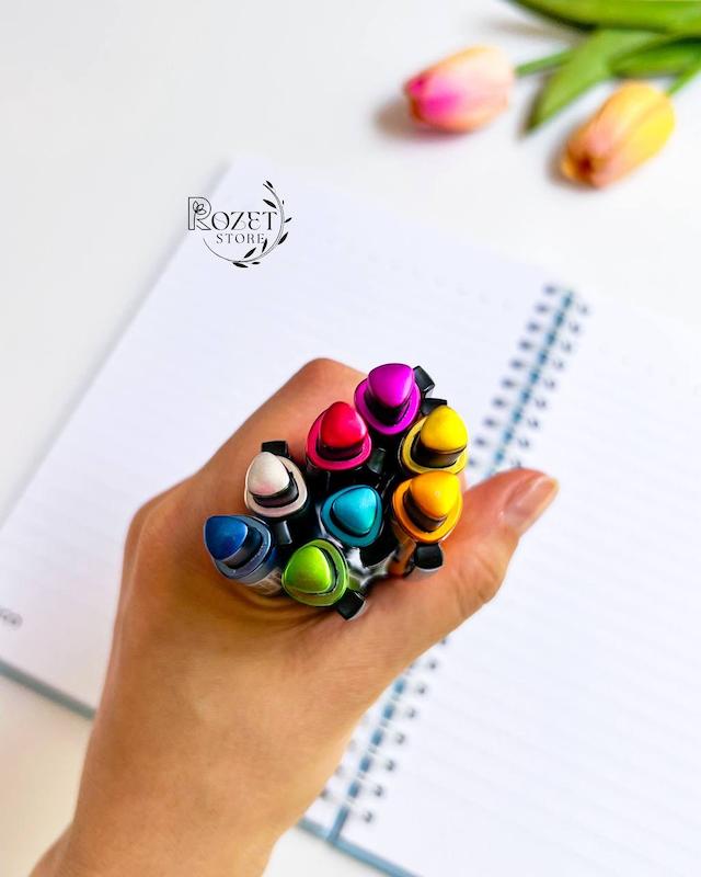 اتود رنگی سه گوش کرونا ۵ دهم و ۹ دهم