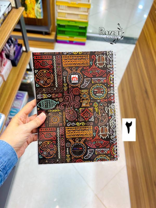 دفتر ۶۰ برگ مجلد کلاسیک 