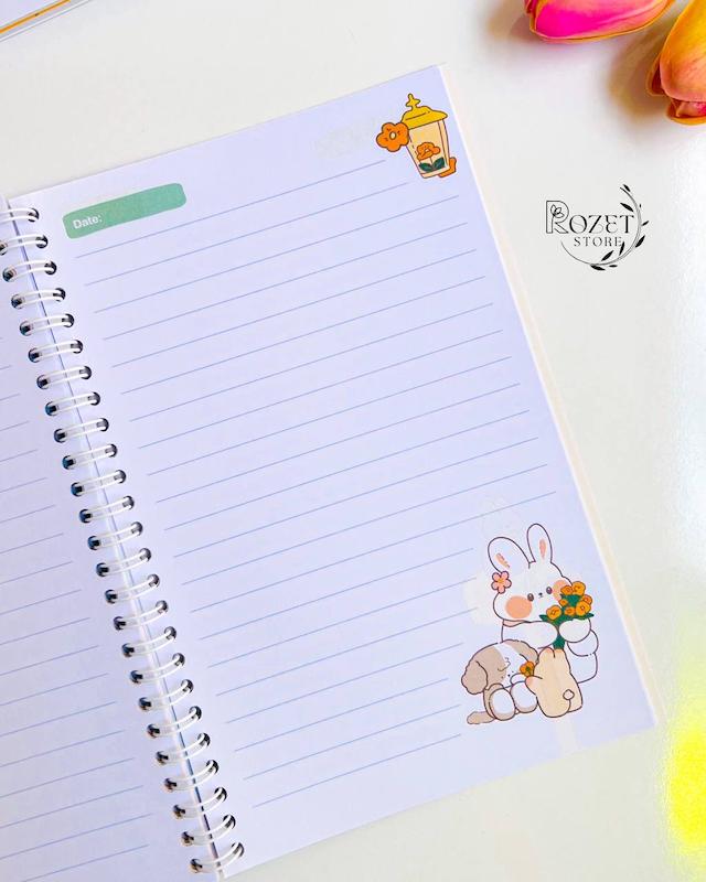 دفتر ۷۵ برگ حاشیه دار دیوایدر