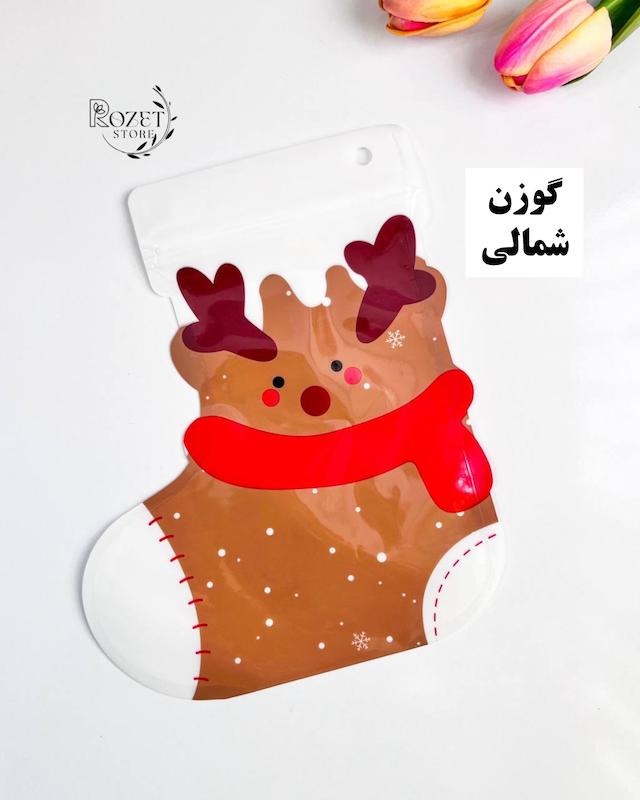 زیپ کیپ جوراب کریسمس