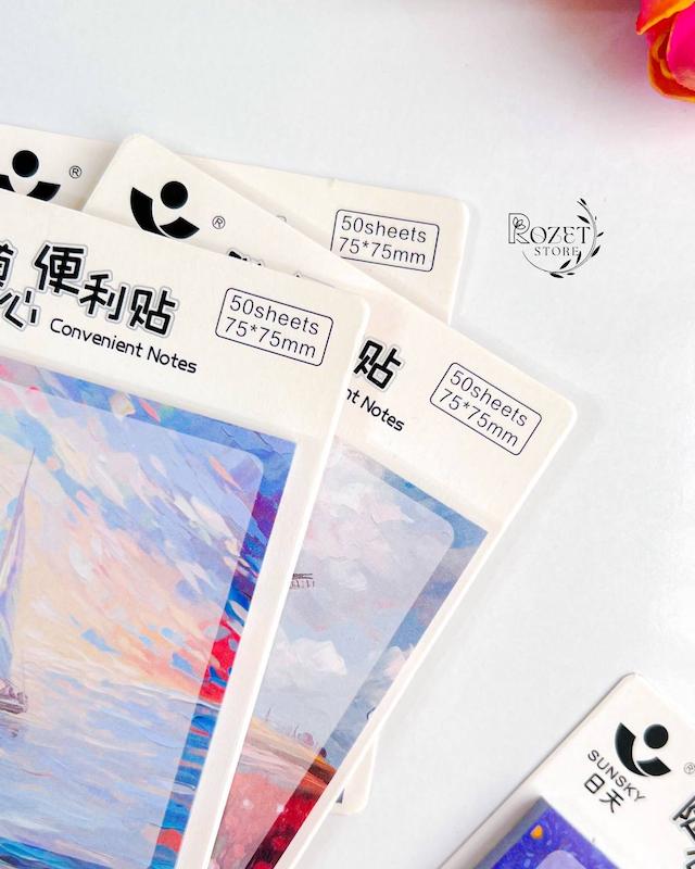 استیک نوت فانتزی طرح دار SunSky