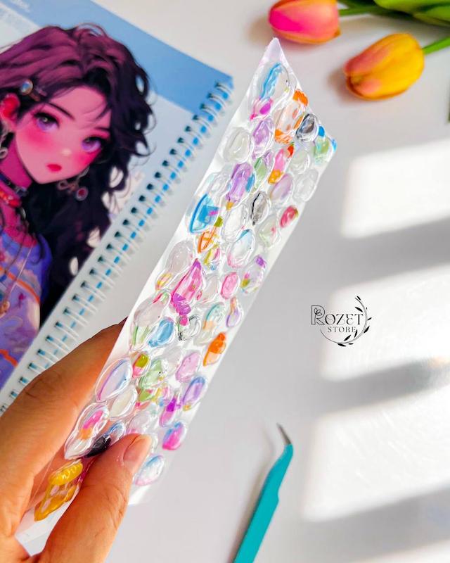 استیکر برجسته پینترستی شب تاب