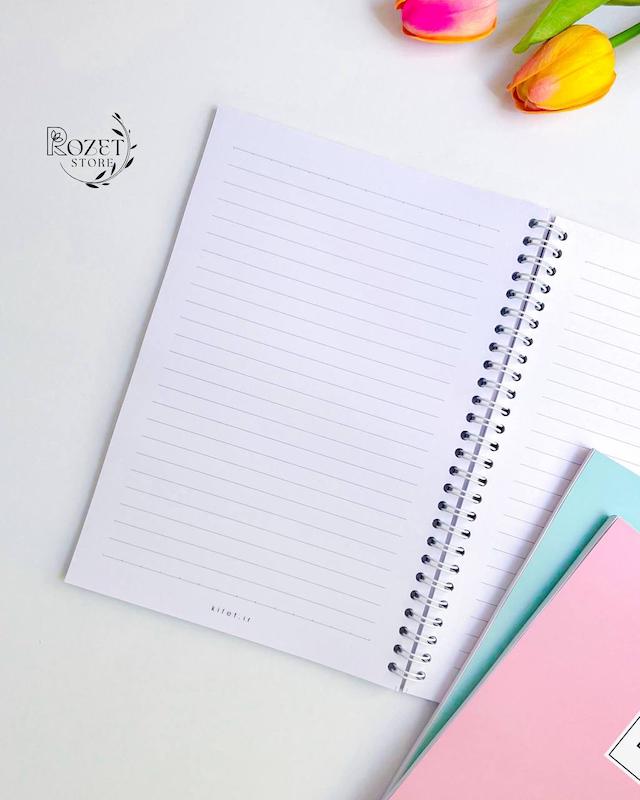 دفتر ۸۰ برگ پاستلی دانشجویی
