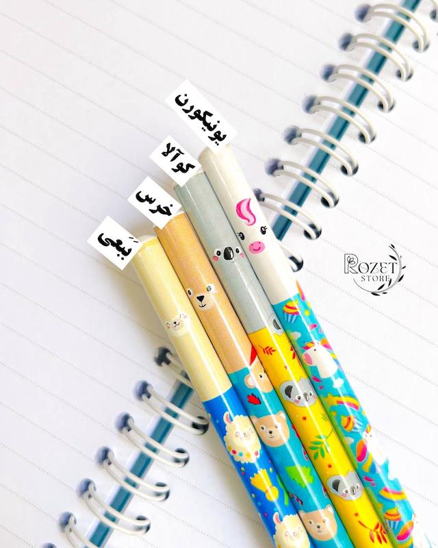 مداد مشکی گرد فانتزی الیپون 