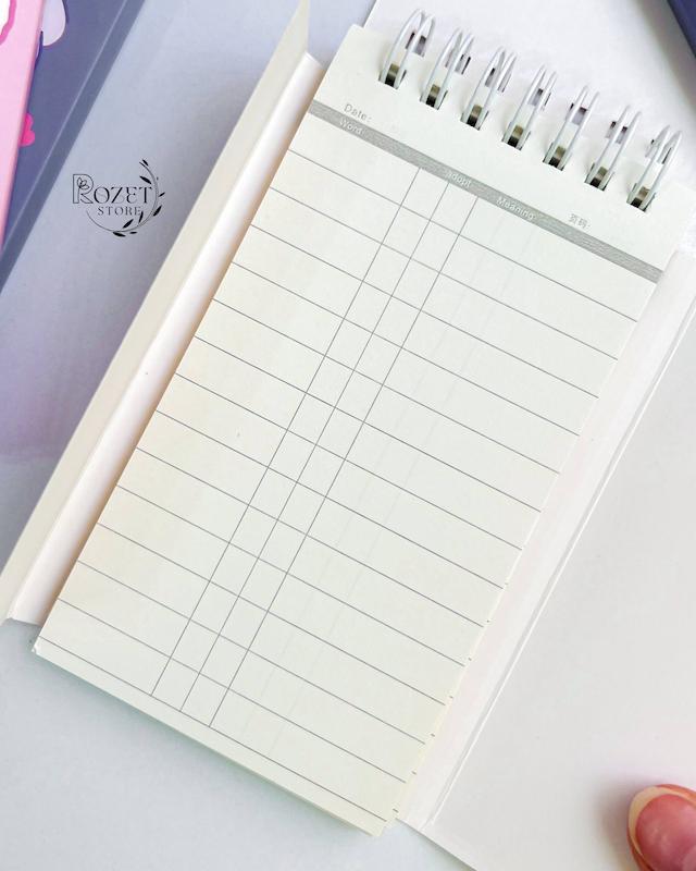 دفترچه لغت زبان خرگوش تپل برند موکا