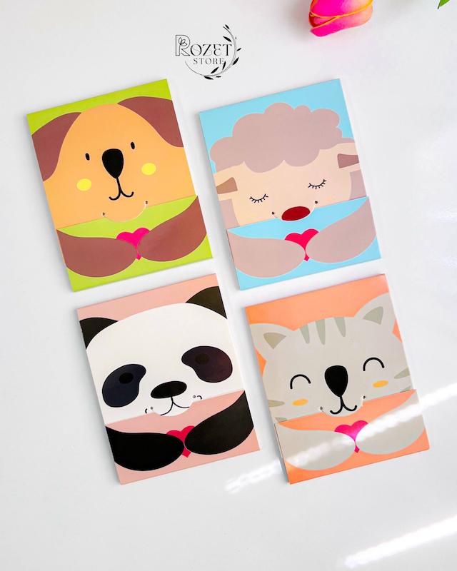 نوت باکس طرح حیوانات