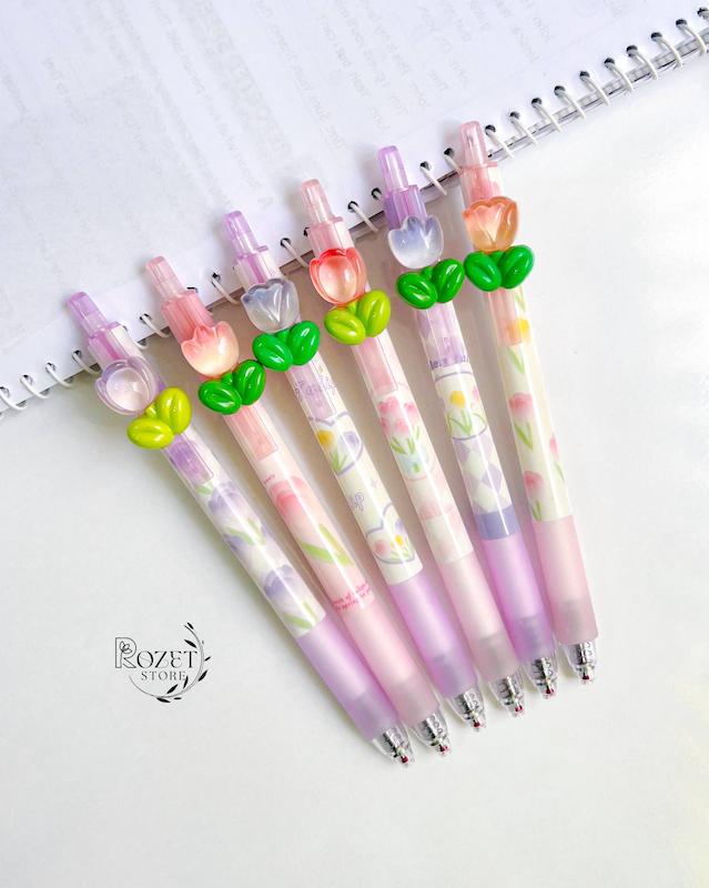 خودکار فشاری گل لاله