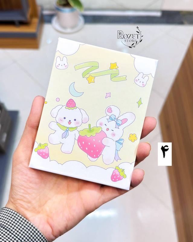 آینه کتابی فانتزی حیوانات و دختر