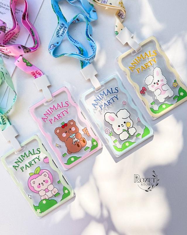 جاکارتی شیشه ای بند دار حیوانات