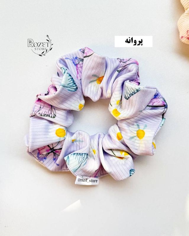 کش مو تریکو طرح دار 