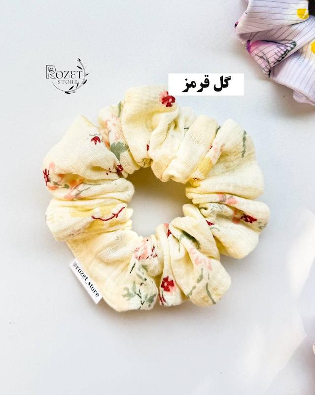 کش مو موسلین طرح دار (جدید)