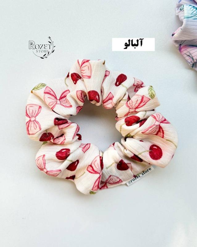 کش مو موسلین طرح دار (جدید)