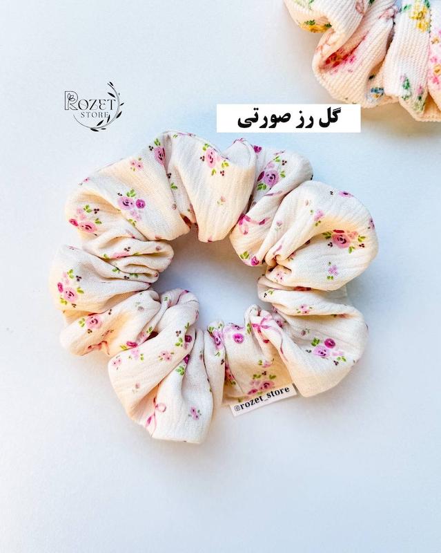 کش مو موسلین طرح دار (جدید)