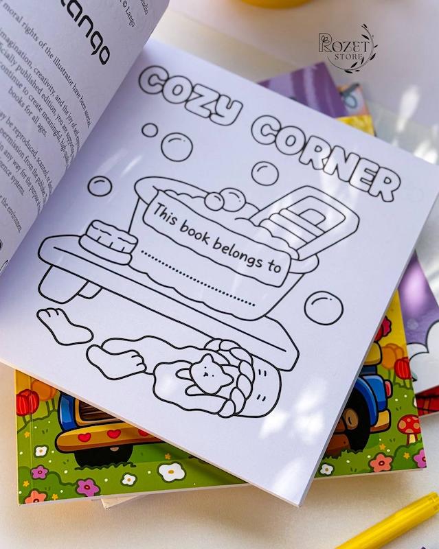 کتاب رنگ آمیزی کازی