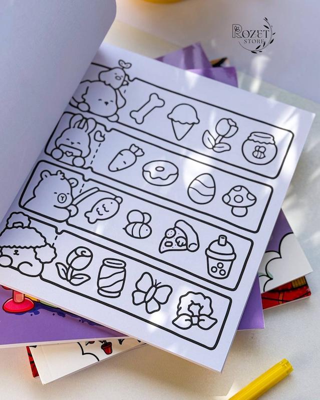 کتاب رنگ آمیزی کازی