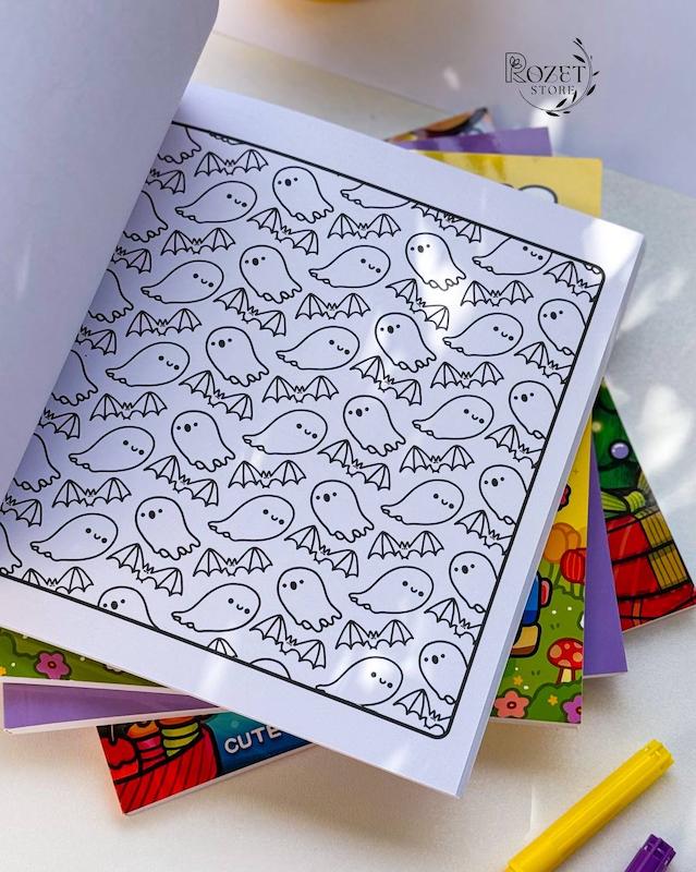 کتاب رنگ آمیزی کازی