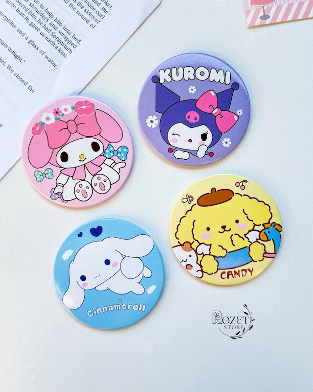 آینه جیبی گرد سانریو