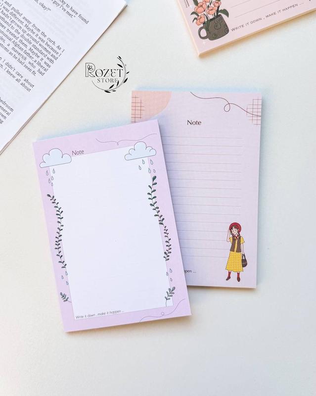 نوت پد فانتزی سایز آ۶ 