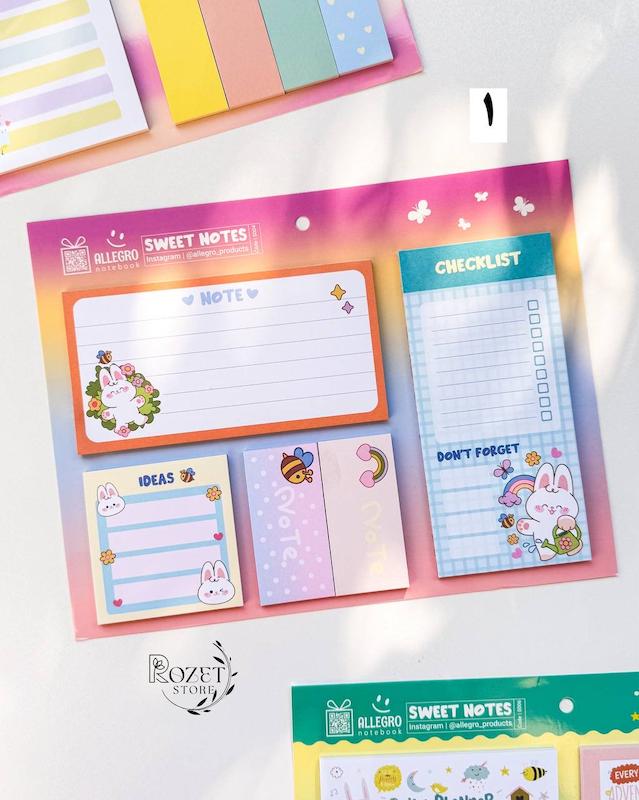 نوت پد پازلی Sweet Notes
