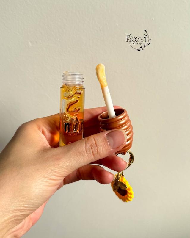 روغن لب(لیپ اویل) عسلی آویزدار 