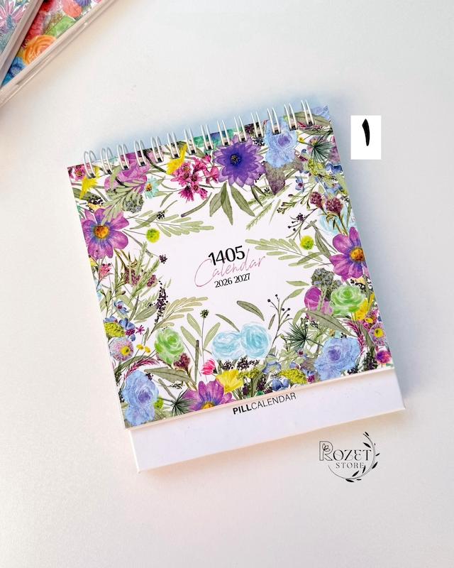 تقویم رومیزی فلاور (Flower)