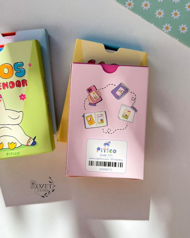 تقویم کارتی Cards calendar